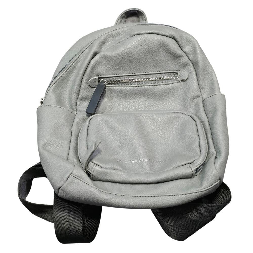 Kenneth Cole Reaction Gray Medium Size Backpack Travel Bag